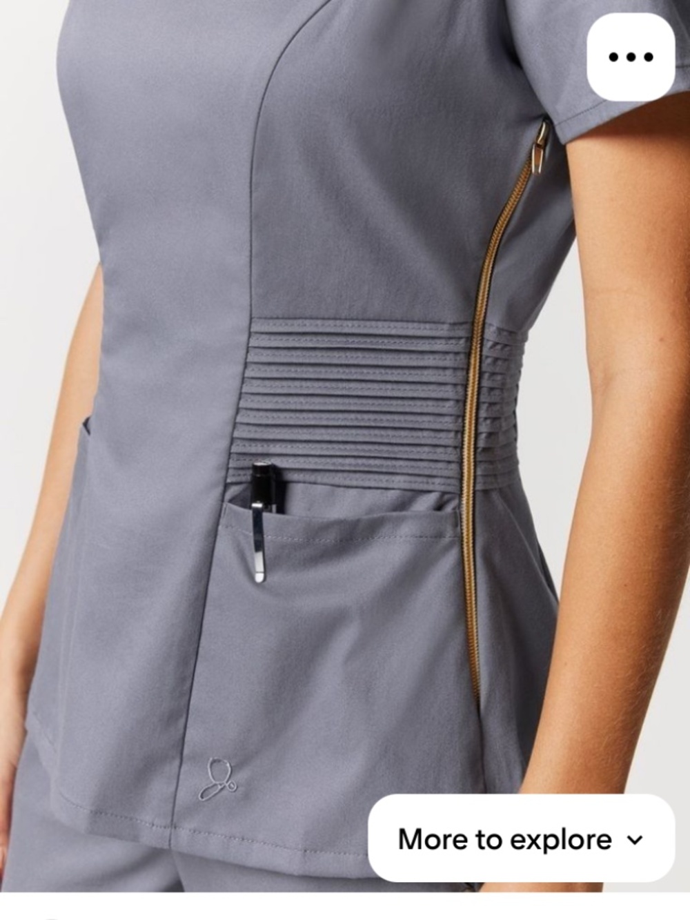 Jaanuu nurses scrub top